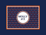 Lacrosse Monogram Blankets