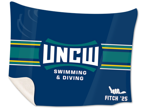 UNCW Swim & Dive Blanket