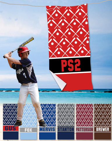 Baseball Beach Towels