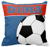 Soccer Monogram Pillows