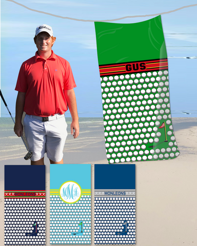 Golf Beach Towels