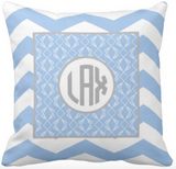 Lacrosse Monogram Pillows